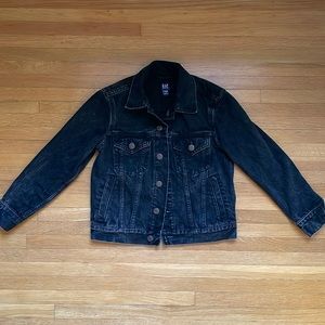 Boys GAP Black Jean Jacket